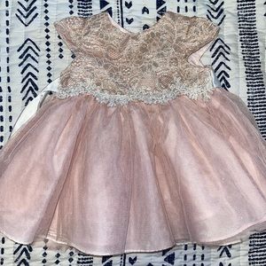 Rare Editions Baby Girl Dress 6-9 M